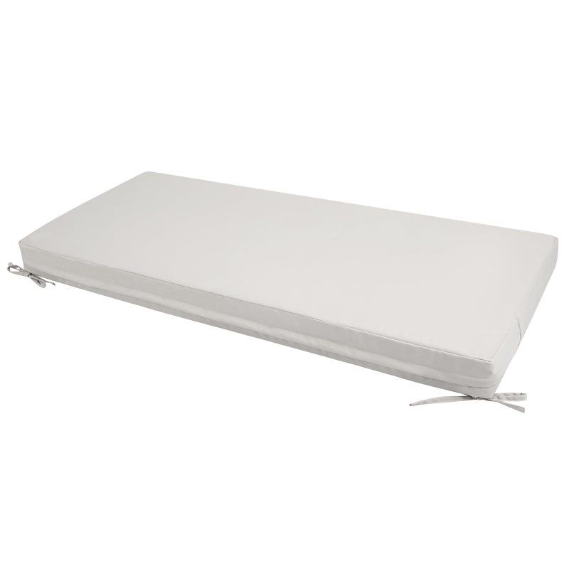 IN4 Care Patio Bench Cushion Covers for Outdoor Furniture with Ties,Water Resistant Loveseat/Settee Cushion Slipcover 54x18x3 Inch for Swing Porch Garden(Replacement Cover Only)-Beige - Image 5